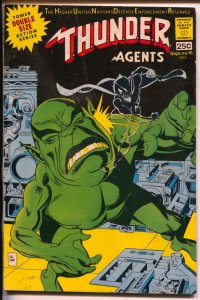 THUNDER Agents #15 1967-Tower Comics-Dynamo-Tuska-Wood-Gil Kane-VG 