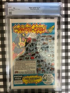 Silver Surfer #1 - 1st Issue One Shot - CGC 9.0
