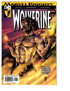 4 Wolverine Marvel Comics # 16 17 18 19 X-Men Sabretooth Nightcrawler BH14