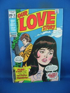 OUR LOVE STORY 13 VF 1971 ROMANCE MARVEL