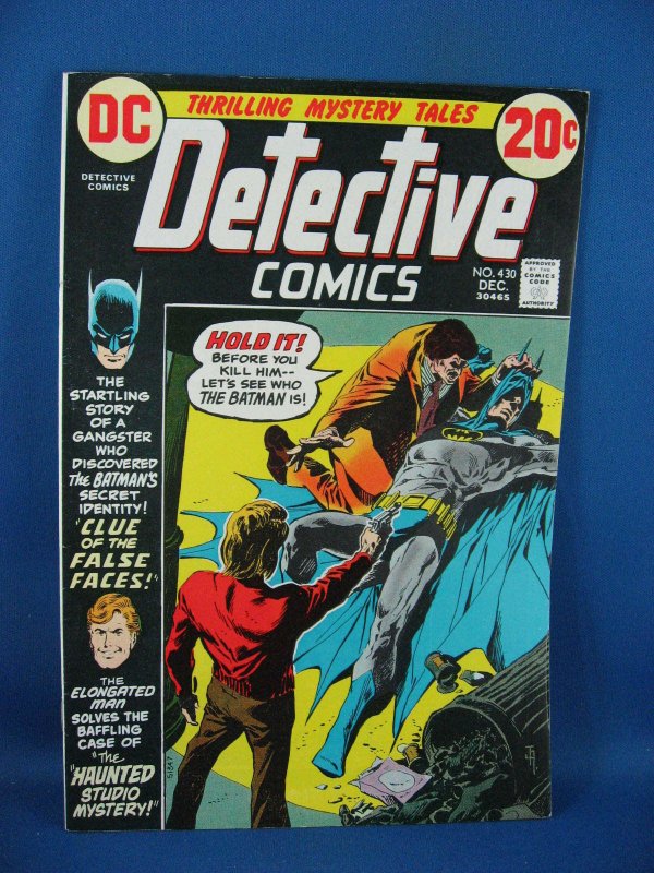 Detective Comics #430 (Dec 1972, DC) VF NM