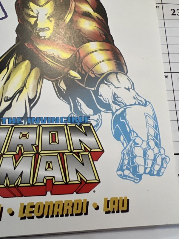 Battlebooks: iron man BLUE PRINT EDITION