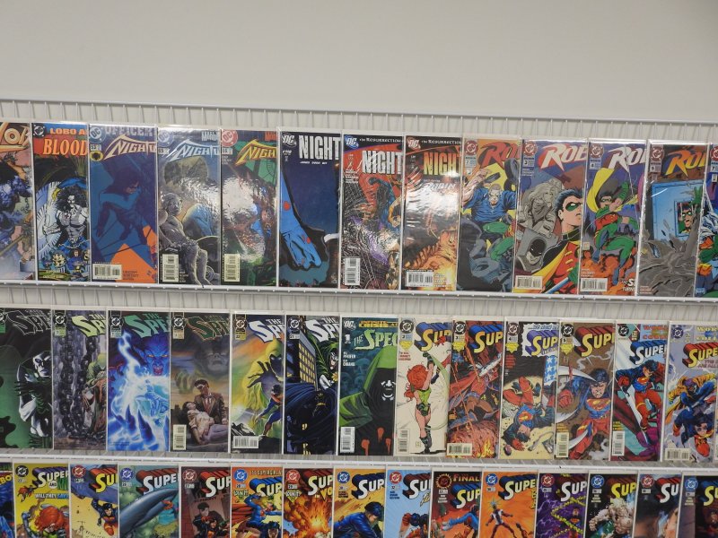 Huge Lot 140+ Comics W/ Superboy, Spectre, Punisher, +More! Avg VF Condition!