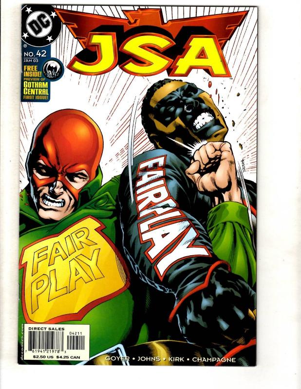 10 JSA DC Comic Books # 41 42 43 44 45 46 47 48 49 50 Justice Society Flash MF13