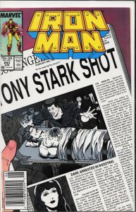 Iron Man #243 (1989) Iron Man