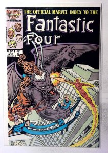 Official Marvel Index to Fantastic Four #8 1986 Marvel Human Torch Comic
