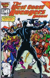 West Coast Avengers Annual #1 ORIGINAL Vintage 1986 Marvel Comics Black Panther