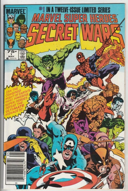 Marvel Super Heroes Secret Wars #1 (May-84) NM/NM- High-Grade 