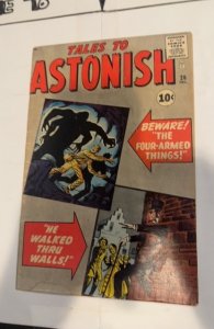 Tales to Astonish #26 (1961) the four armed thing walls lowngrad foxxing/stainig