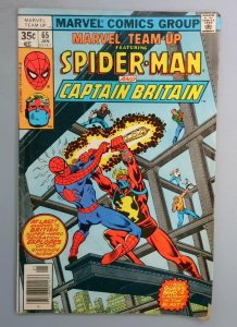 Marvel Team-Up #65 ? 1st Captain Britain Marvel Comics 1978 SN1