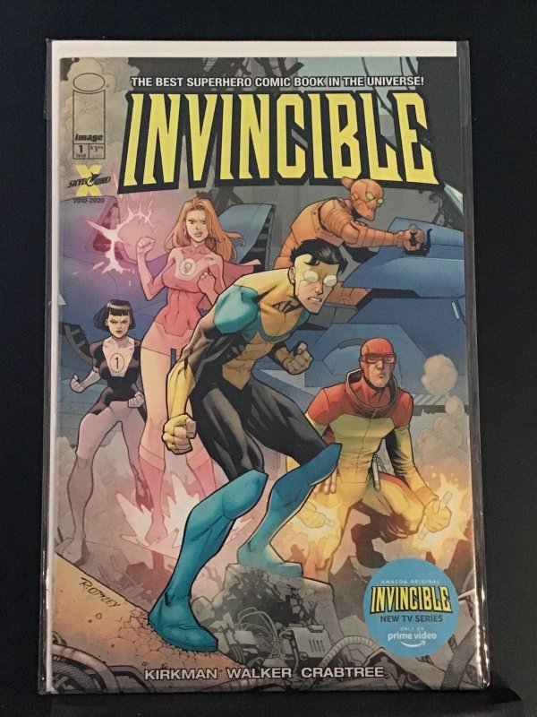 Invincible #1 Amazon Prime *KEY* Reprint 1st Full App of Invincible, Omni-man