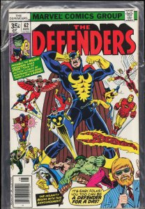 The Defenders #62 (1978) The Defenders