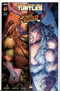 Teenage Mutant Ninja Turtles vs. Street Fighter #1 Cover B (2023) Street Fighter