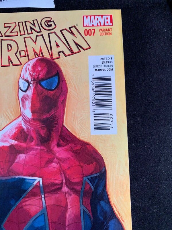 AMAZING SPIDER-MAN (2014) #7 NM GARY CHOO 1:15 variant Marvel Comics