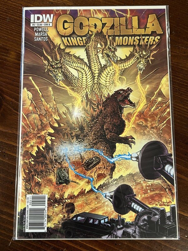 Godzilla Kingdom Of Monsters Issues 1-12 Complete FULL Set IDW Comics 2011