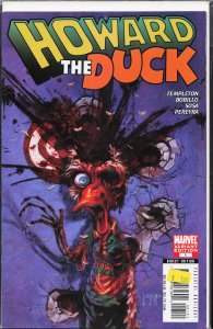 Howard the Duck #1 Zombie Cover (2007) Howard the Duck