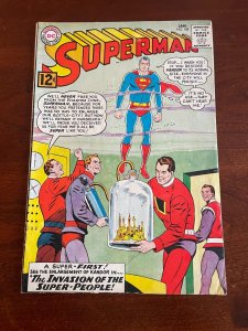 Superman # 158 VF- DC Silver Age Comic Book Smallville Batman Flash Lantern J999