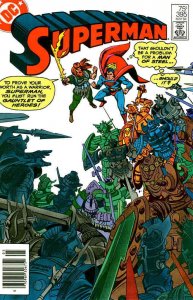 Superman (1st Series) #395 (Newsstand) VG ; DC | low grade comic May 1984 Viking