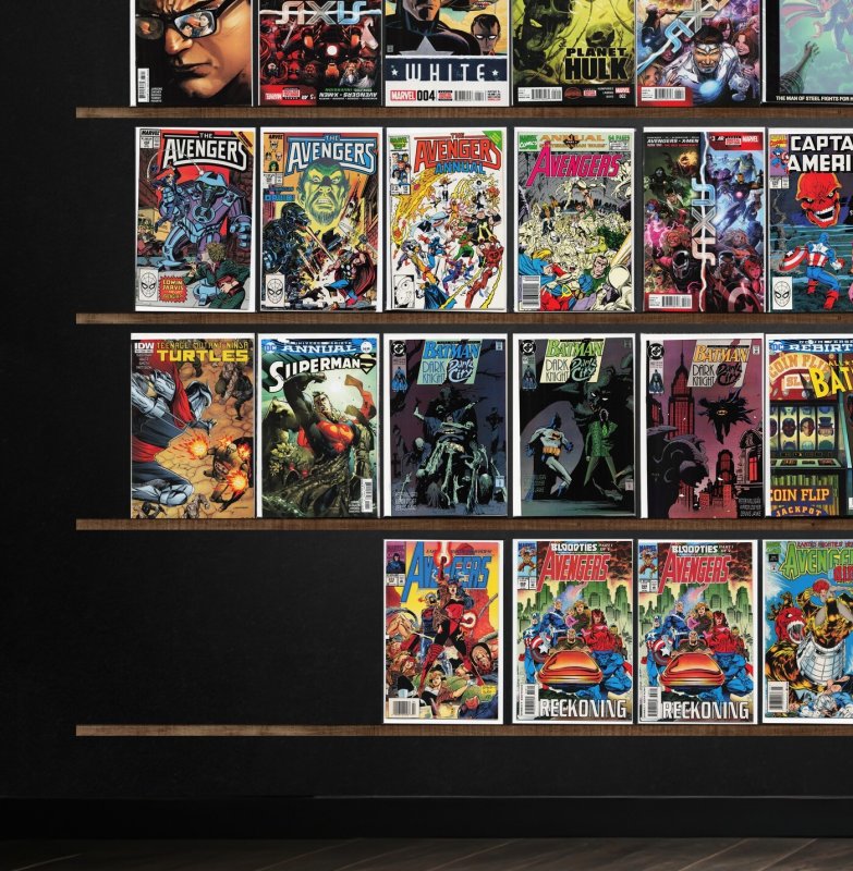 Huge Lot 150+ Comics with Green Lantern, The Avengers, Batman & More!