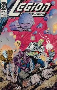 Legion of Super-Heroes (4th Series) #15 FN ; DC | Keith Giffen