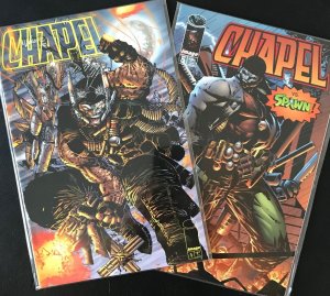 Chapel #1 + #5 (1995) Spawn (lot of 2 issues)