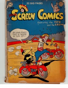 Real Screen Comics #31 (1950) The Fox and the Crow