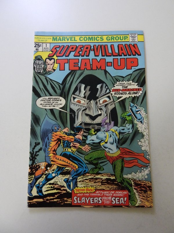 Super-Villain Team-Up #1 (1975) VF condition
