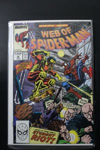 Web of Spider-Man #56 Direct Edition (1989)
