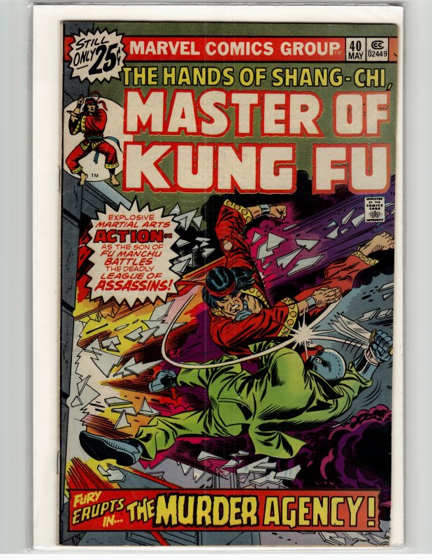 Master of Kung Fu #40 (1976) Master of Kung Fu