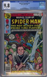 MARVEL TEAM-UP #74 CGC 9.8 SPIDER-MAN SATURDAY NIGHT LIVE WHITE PAGES 9015