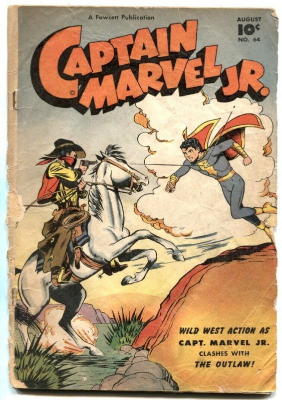 Captain Marvel Jr #63 1948- Golden Age low grade 