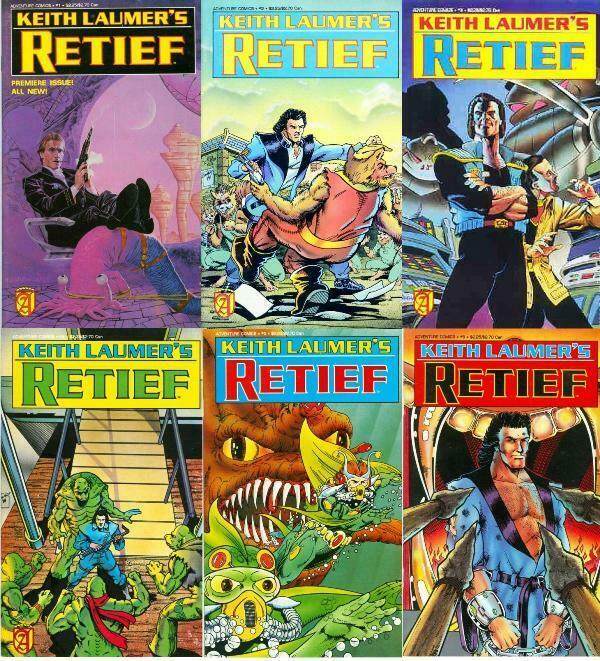 RETIEF (1989 AD) 1-6  Keith Laumer's  COMPLETE!