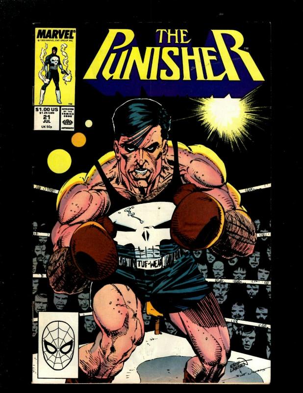 12 The Punisher Marvel Comic Books #18 19 20 21 22 23 24 25 26 27 28 29 HY3