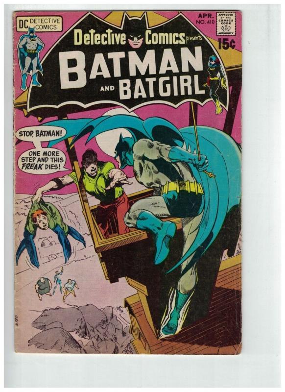 DETECTIVE 410 VG Neal Adams April 1971