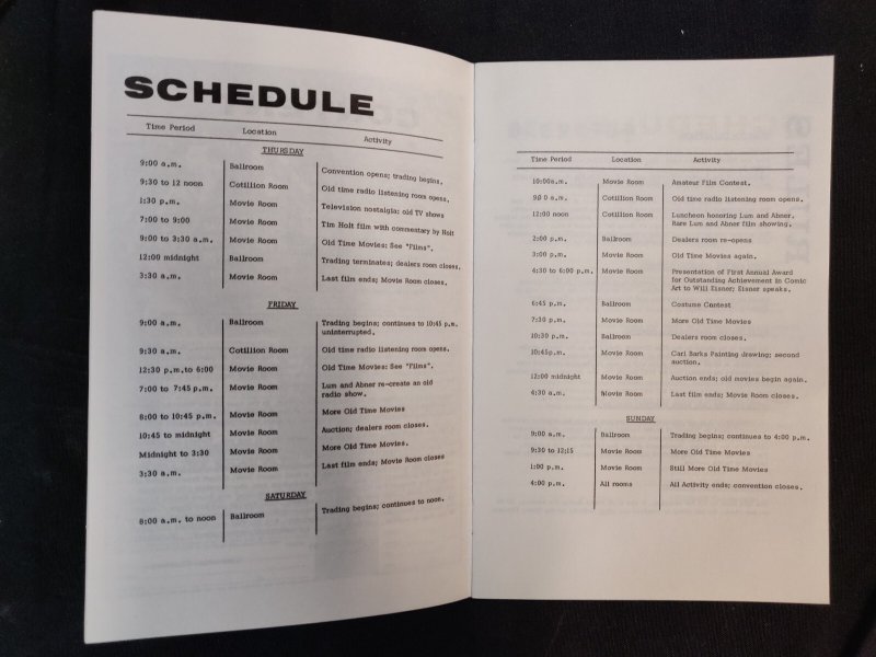 MultiCon Convention Program 1972 - The Spirit cover art (9.0/9.2)