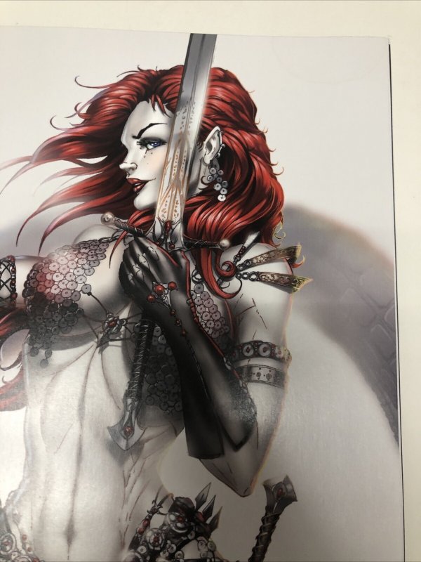 Red Sonja Black White Red # 2 Variant (NM) Dynamite Entertainment • Parrillo