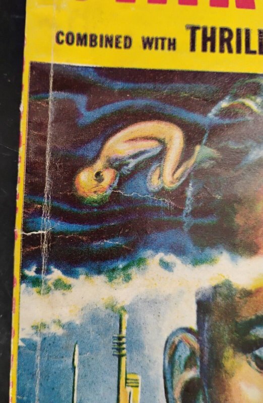 STARTLING STORIES  PULP  FALL 1955 NAKED SKY JAMES E GUNN SCIENCE FICTION