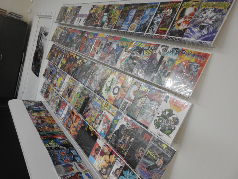 Huge Lot of 130+ Comics W/ Voltron, Primortals, Dracula Avg. VF- Condition
