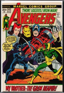 The Avengers #102 (1972) The Avengers