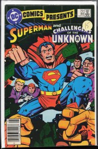 DC Comics Presents #84 (1985) Challengers of the Unknown