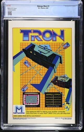 Omega Men #3 1983 CGC 9.4 1st app Lobo White Pages 005