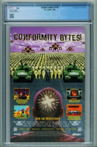 Action #718  1996 - DC -CGC 9.6 - Comic Book-4330292024