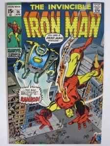 IRON MAN 36 VG+ April 1971