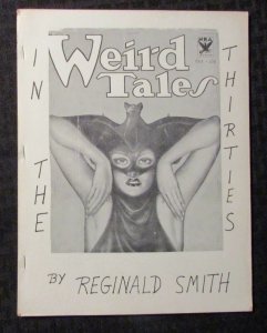 1966 Oct WEIRD TALES in the Thirties by Reginald Smith VG+ 4.5 2nd Print Fanzine