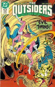 THE OUTSIDERS #20, NM, Mike Barr, Black Lightning, DC, 1985 1987, more DC in sto