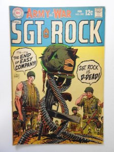 Our Army at War #202 (1969) VG Condition! Cover detached bottom staple