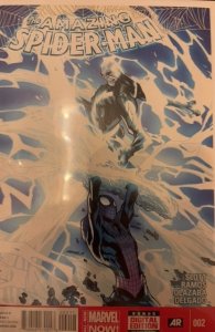 The Amazing Spider-Man #2 Second Print Cover (2014)