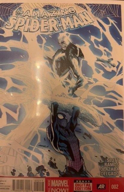The Amazing Spider-Man #2 Second Print Cover (2014)