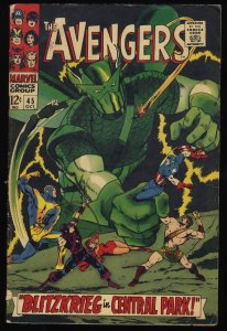 Avengers #45 VG+ 4.5 Super-Adaptoid! Scarlet Witch! Captain America!