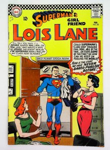 Superman's Girl Friend Lois Lane   #63, Fine- (Actual scan)
